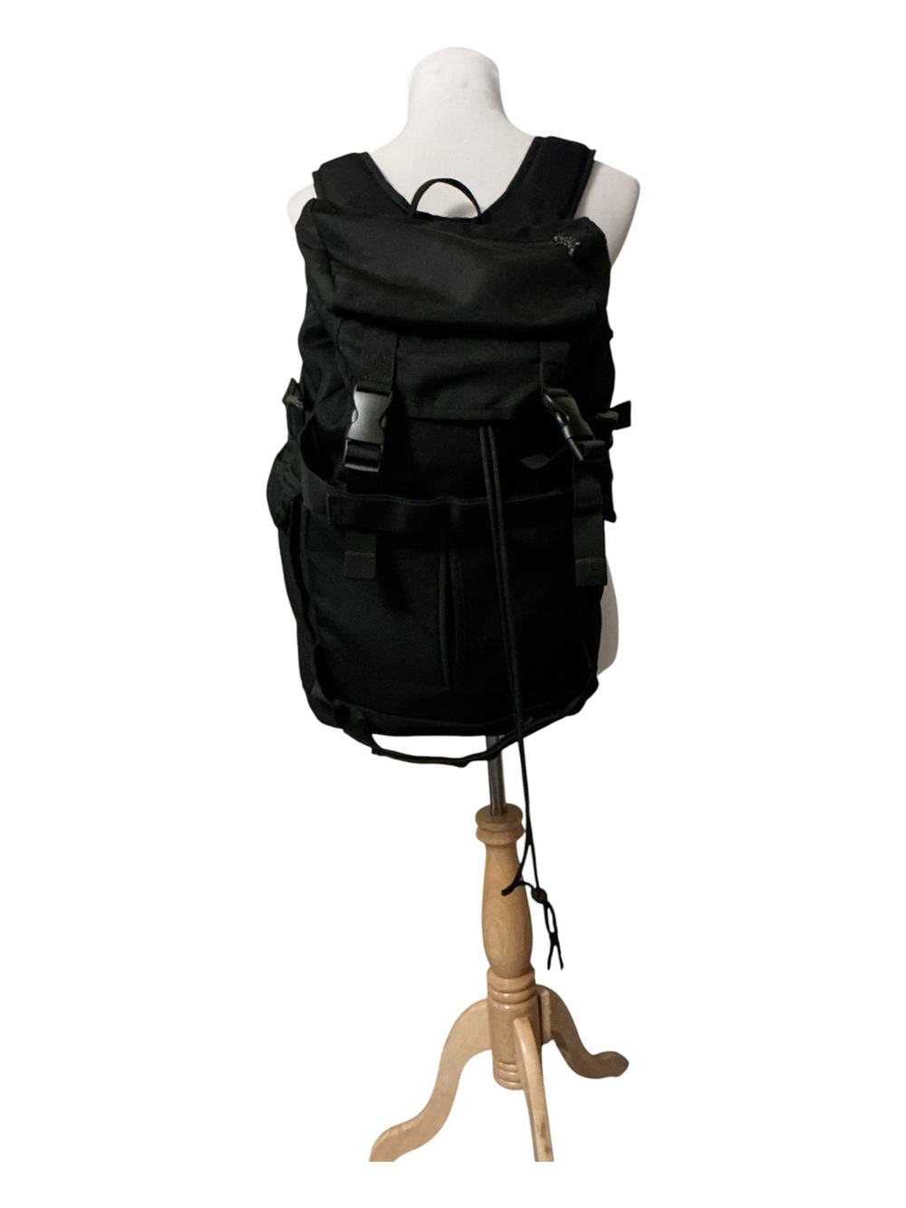 Thrasher Black Tactical Skateboard Backpack